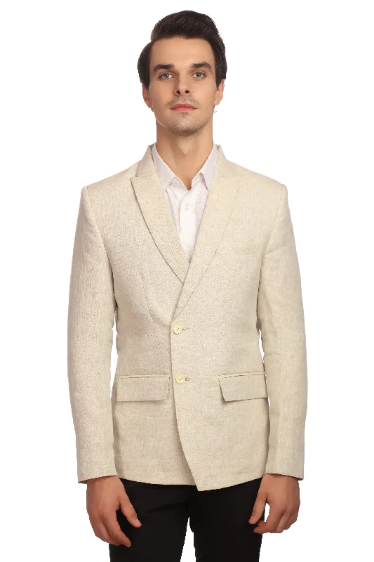 Linen Cream Blazer