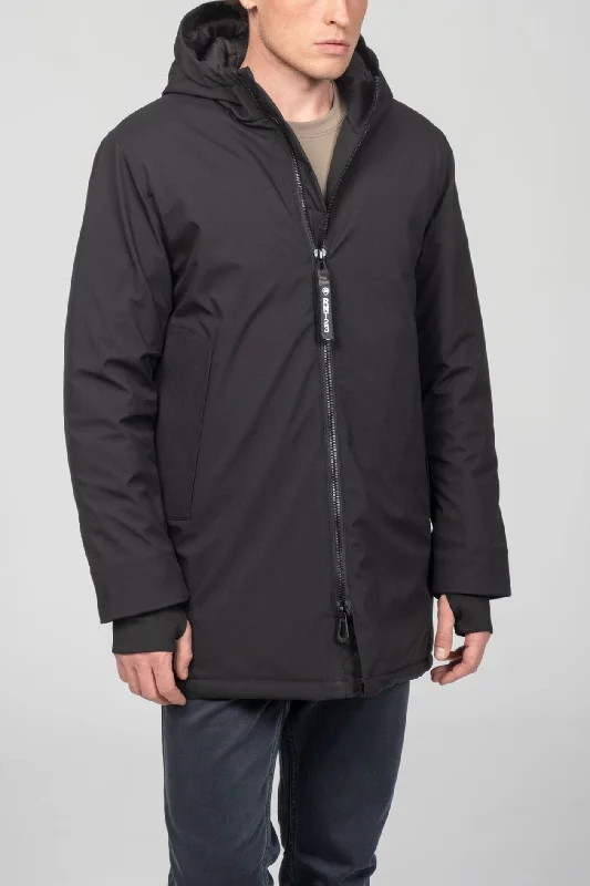 Cozy Seamless Winter Coat - Black