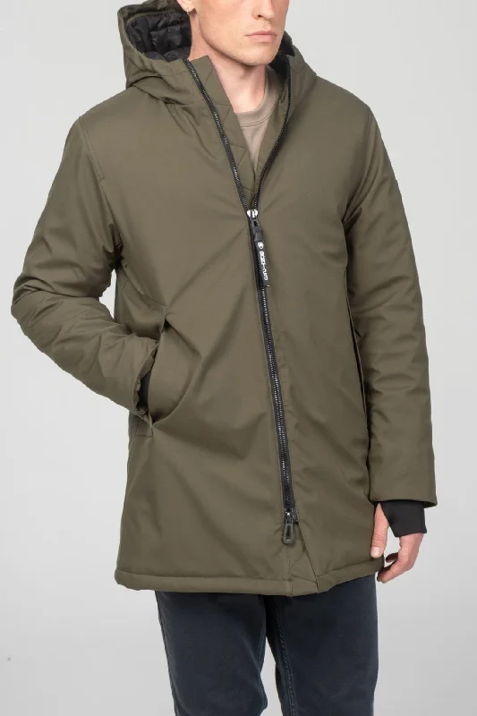 Cozy Seamless Winter Coat - Khaki