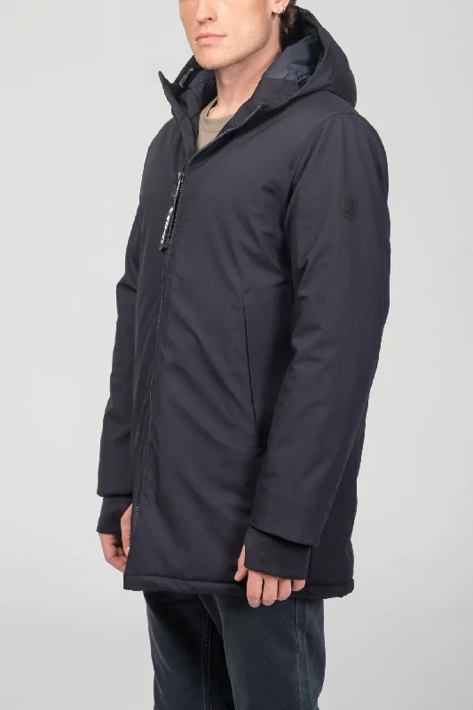 Cozy Seamless Winter Coat - Navy