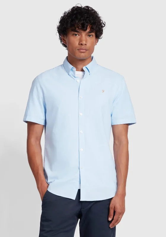 Farah Brewer Oxford Shirt, Sky Blue