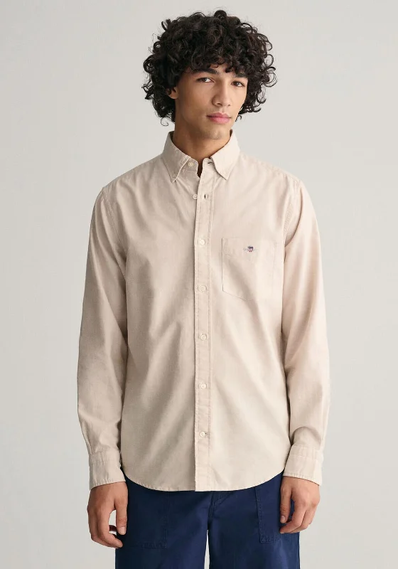 Gant Oxford Shirt, Dry Sand