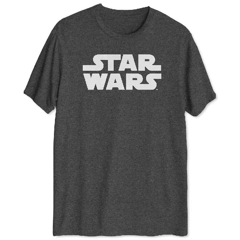 Hybrid Men's Star Wars Logo T-Shirt Gray Size X-Large