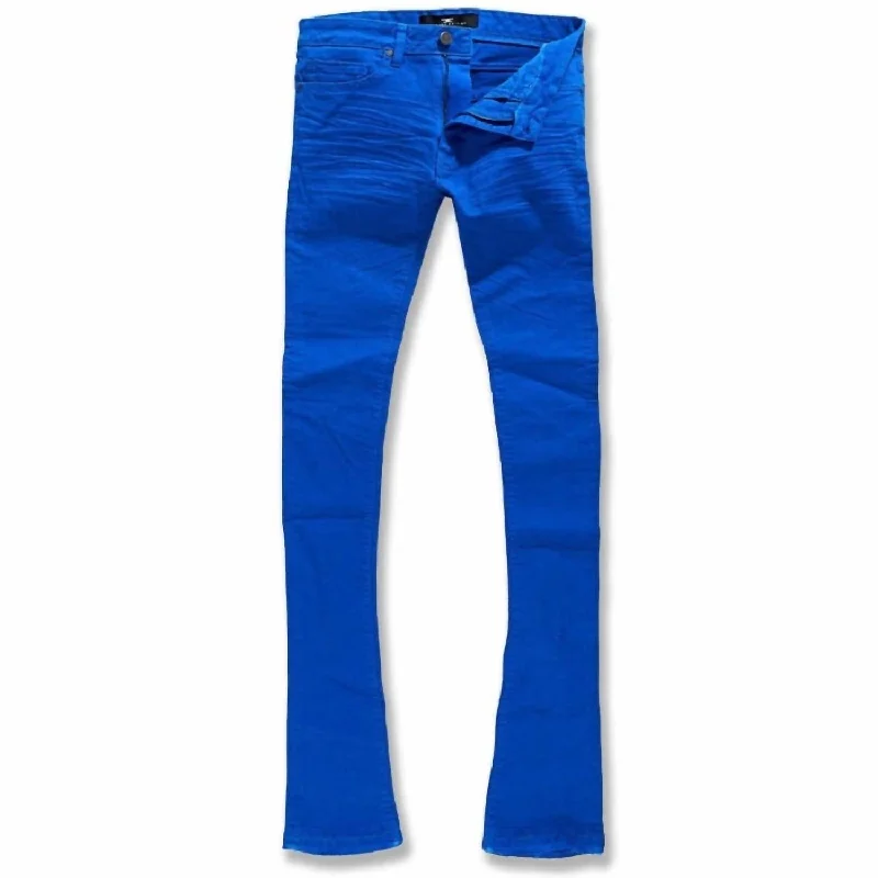 Men's Martin Stacked Kingsbridge Denim Jean In Royal