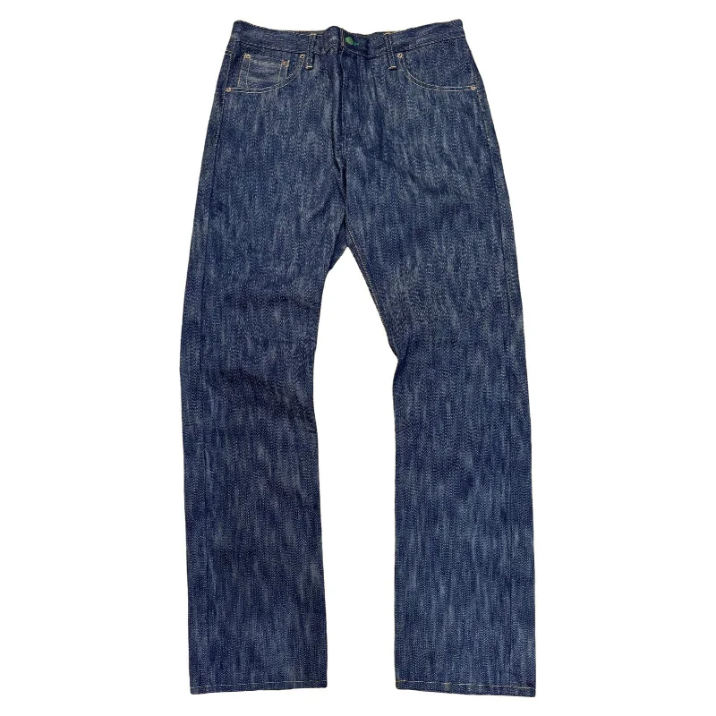 NEW Greaser Tokushima Shoai Hank Dyed denim (Natural plant dyed Indigo)