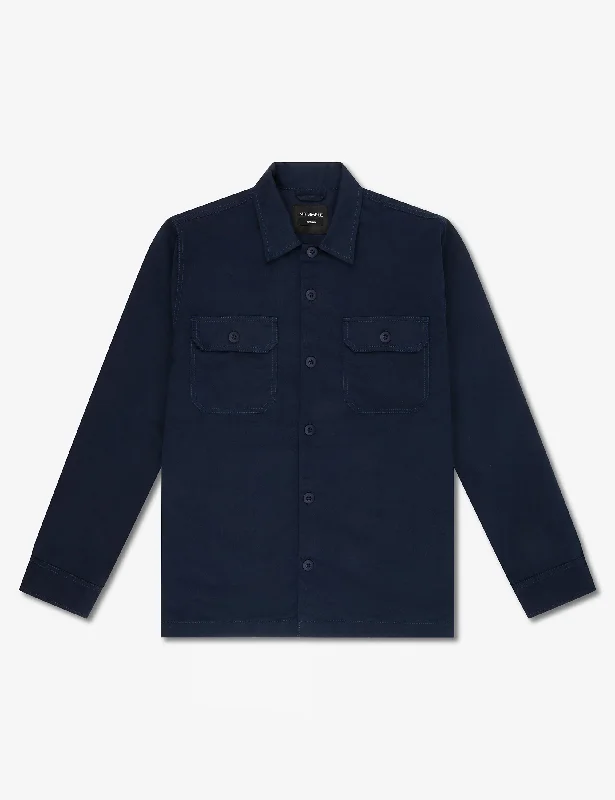 Overshirt Ripstop Canvas - Navy