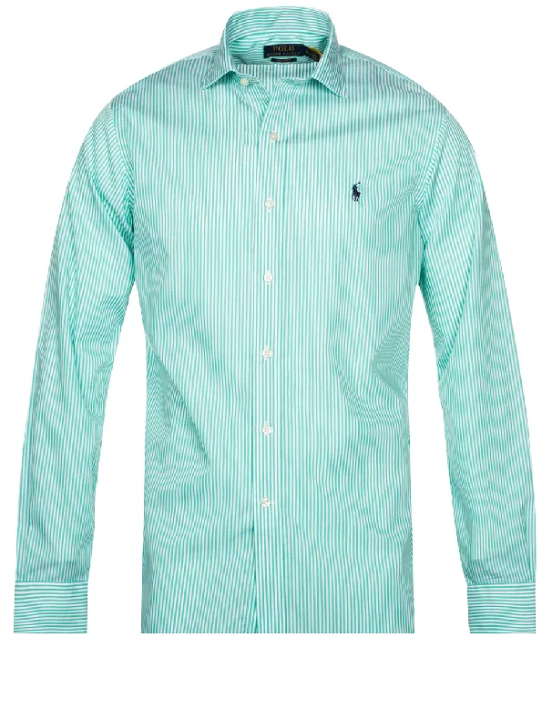 Long Sleeve Dress Shirt Green