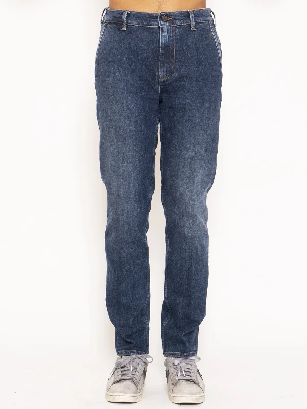 Jeans Modello Chino - Denim