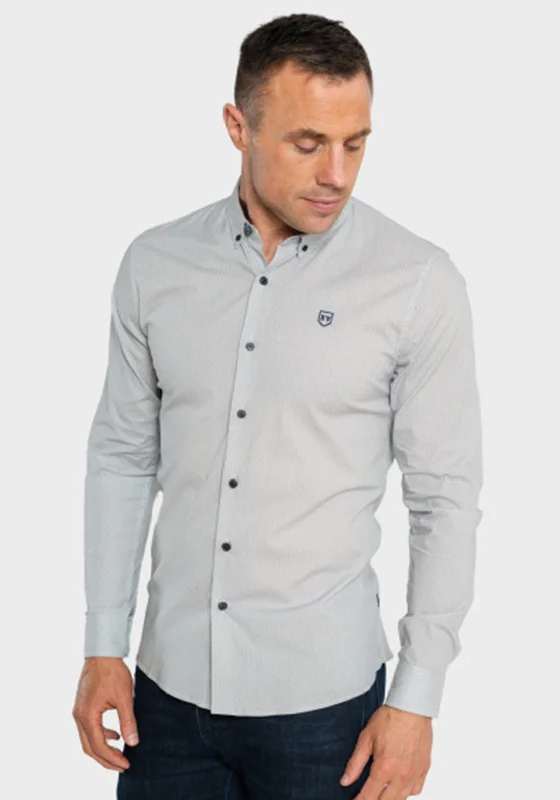 XV Kings by Tommy Bowe Rangatua Shirt, Grey & Navy