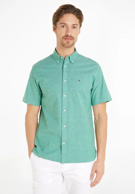 Tommy Hilfiger 1985 Flex Oxford Shirt, Olympic Green