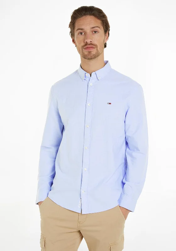 Tommy Jeans Entry Oxford Shirt, Moderate Blue