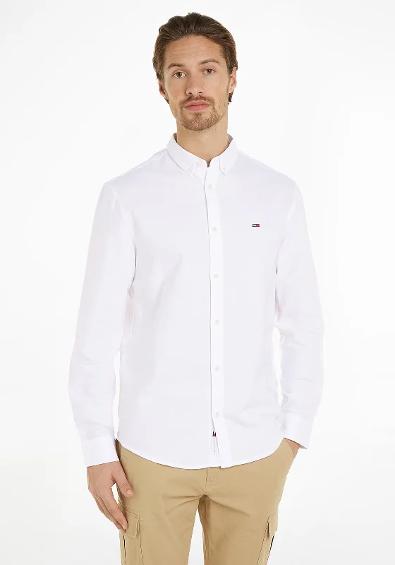 Tommy Jeans Entry Oxford Shirt, White