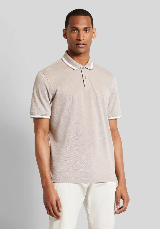 Bugatti Pique Polo Shirt, Sand