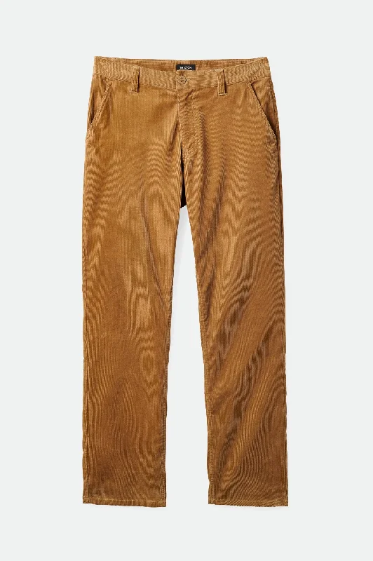 Choice Chino Regular Pant - Khaki Cord