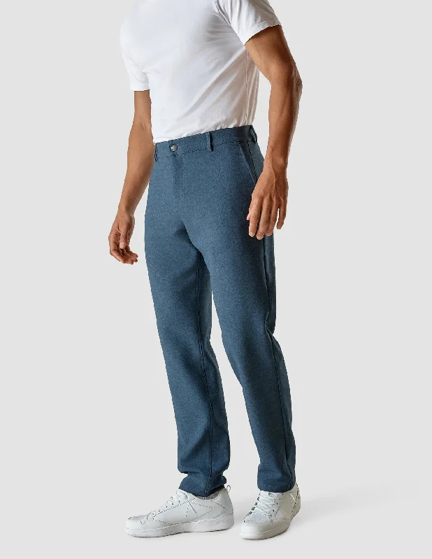 Heavy Edition Pants Regular Deep Blue Melange 2.0