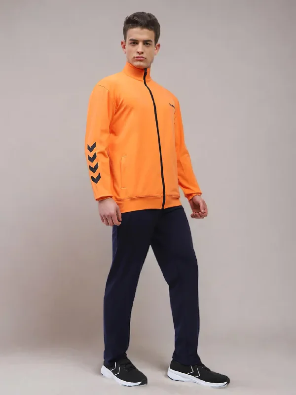 Promo Men's All weather Regular Fit Track Suit with Zipper and Pockets Comfortable Breathable Stretchable Soft Fabric For Everyday Use Ideal for Gym Training or Running Loungwear