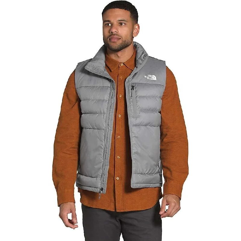 The North Face Aconagua 2 NF0A4R2FDYY Men's Gray Down Full-Zip Vest XS NCL735