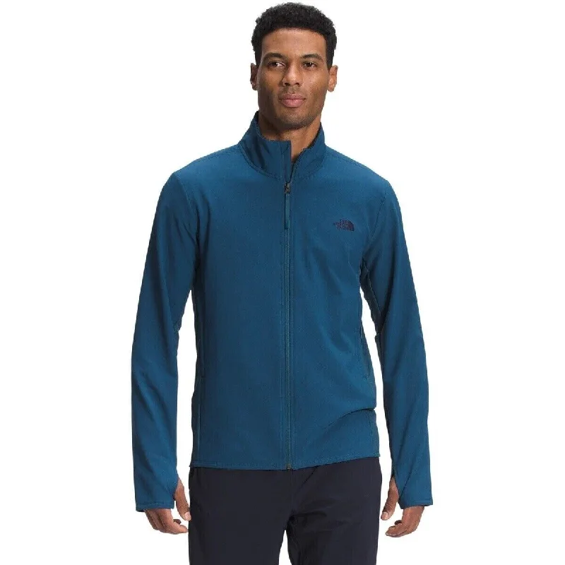 The North Face NF0A5GANBH7 Jacket Mens Size 2XL Blue Long Sleeve Full Zip CLO173