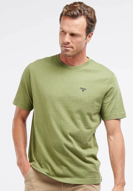 Barbour Relaxed Sports T-Shirt, Burnt Olive