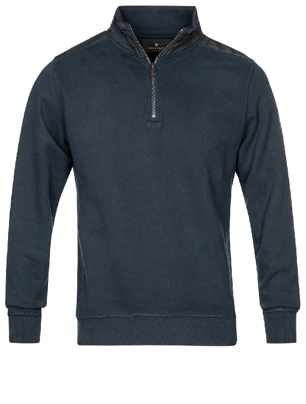 Jaxon Quarter Zip Sweater Navy