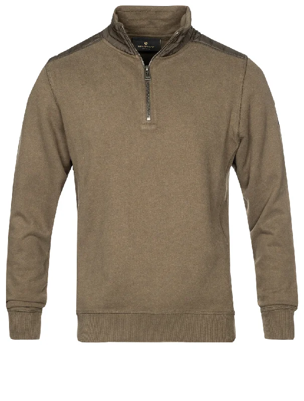 Jaxon Quarter Zip Sweater Olive