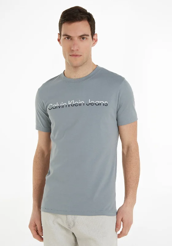 Calvin Klein Jeans Institutional Logo T-Shirt, Overcast Grey