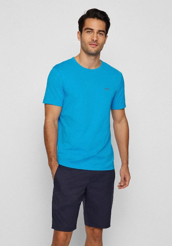 Hugo Boss Logo Crew Neck T-Shirt, Light Blue