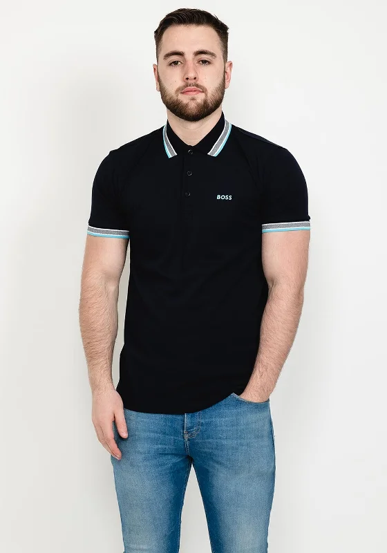 Hugo Boss Paddy Polo Shirt, Dark Blue