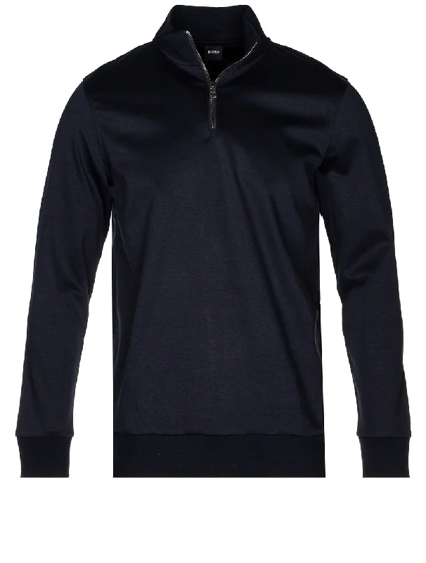 Sidney Half-zip Sweatshirt Navy