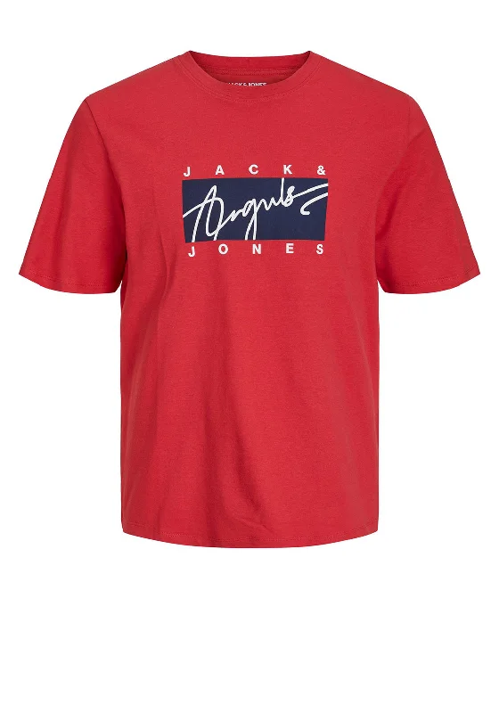 Jack & Jones Joshua T-Shirt, Rococo Red