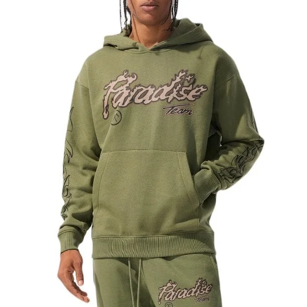 Jordan Craig Paradise Tour Pullover Hoodie (Sage) 8241H