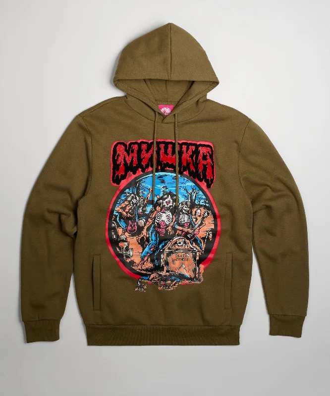 Mishka Band Hoodie - Olive Green