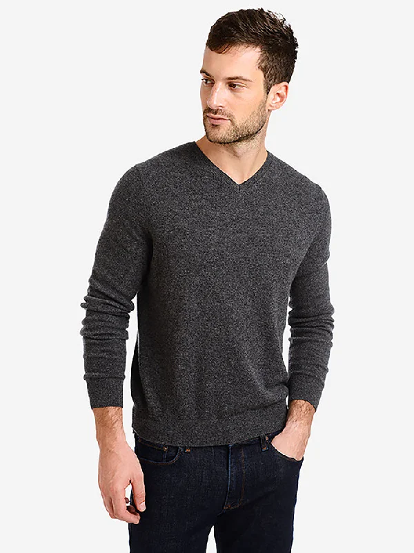 Classic Cashmere V-Neck Bergen Sweater