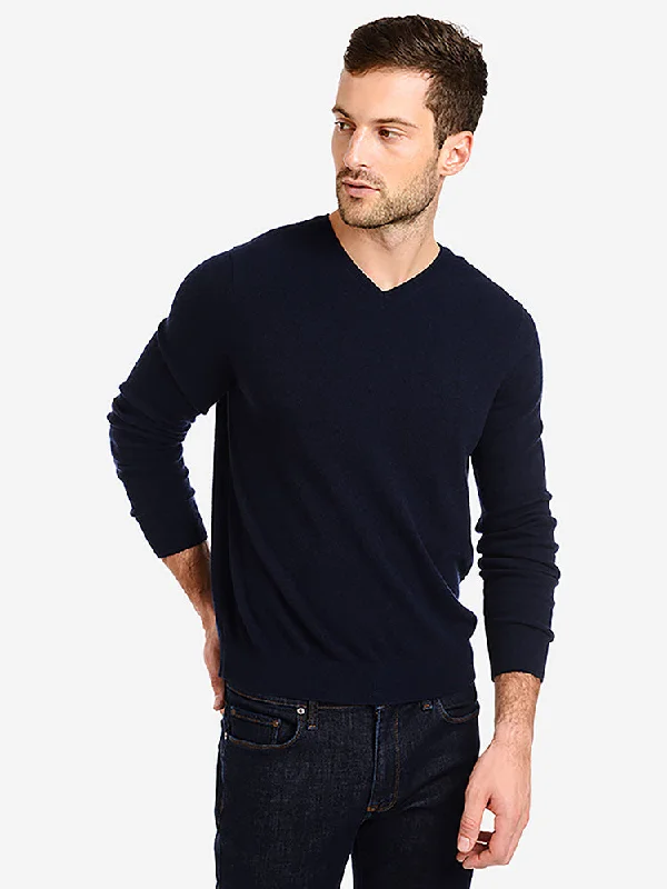 Classic Cashmere V-Neck Bergen Sweater