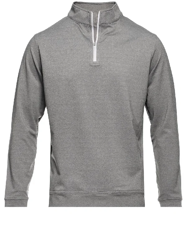 Perth Stretch Loop Terry Quarter-Zip Iron