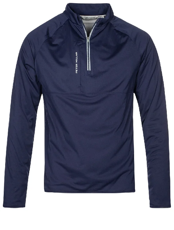 Thermal Flow Insulated Quarter-Zip Navy