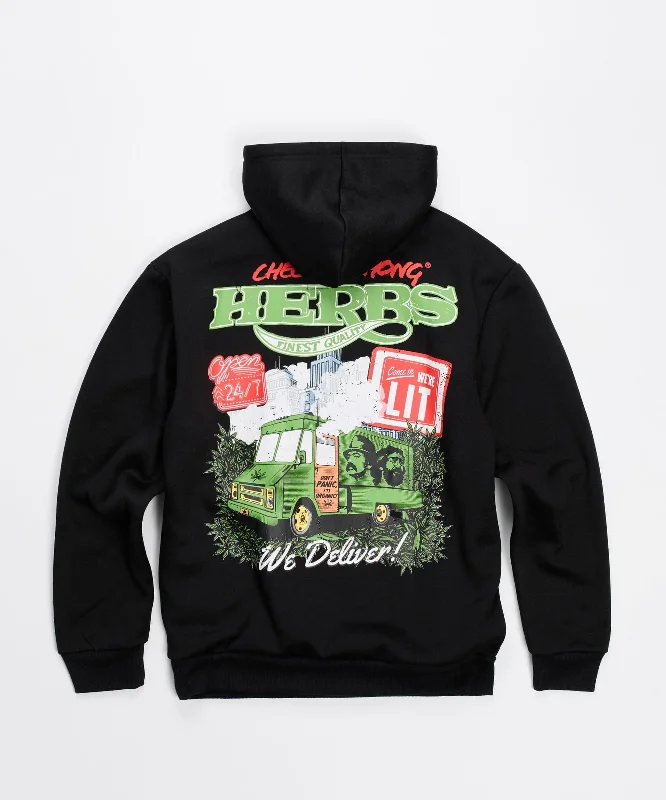 Plus Size Cheech & Chong Hoodie - Black