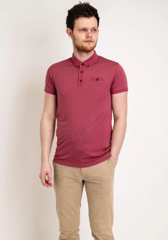 XV Kings by Tommy Bowe Dora Polo Shirt, Rose Ashes